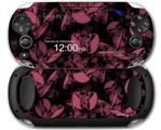 Skulls Confetti Pink - Decal Style Skin fits Sony PS Vita