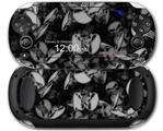 Skulls Confetti White - Decal Style Skin fits Sony PS Vita