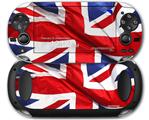 Union Jack 01 - Decal Style Skin fits Sony PS Vita