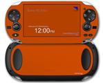 Solids Collection Burnt Orange - Decal Style Skin fits Sony PS Vita