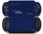 Solids Collection Navy Blue - Decal Style Skin fits Sony PS Vita