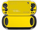 Solids Collection Yellow - Decal Style Skin fits Sony PS Vita