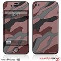 iPhone 4S Skin Camouflage Pink