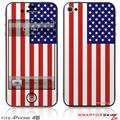 iPhone 4S Skin USA American Flag 01