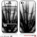 iPhone 4S Skin Lightning Black