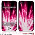 iPhone 4S Skin Lightning Pink