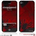 iPhone 4S Skin Spider Web