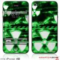 iPhone 4S Skin Radioactive Green