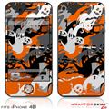 iPhone 4S Skin Halloween Ghosts