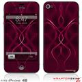 iPhone 4S Skin Abstract 01 Pink
