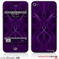iPhone 4S Skin Abstract 01 Purple
