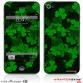 iPhone 4S Skin St Patricks Clover Confetti