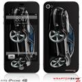 iPhone 4S Skin 2010 Camaro RS Black