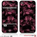 iPhone 4S Skin Skulls Confetti Pink