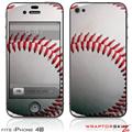 iPhone 4S Skin Baseball