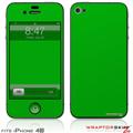 iPhone 4S Skin Solids Collection Green