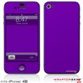 iPhone 4S Skin Solids Collection Purple