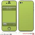 iPhone 4S Skin Solids Collection Sage Green