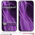iPhone 4S Skin Mystic Vortex Purple