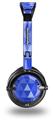 Triangle Mosaic Blue Decal Style Skin fits Skullcandy Lowrider Headphones (HEADPHONES  SOLD SEPARATELY)