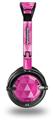 Triangle Mosaic Fuchsia Decal Style Skin fits Skullcandy Lowrider Headphones (HEADPHONES  SOLD SEPARATELY)