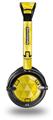 Triangle Mosaic Yellow Decal Style Skin fits Skullcandy Lowrider Headphones (HEADPHONES  SOLD SEPARATELY)