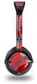 Camouflage Red Decal Style Skin fits Skullcandy Lowrider Headphones (HEADPHONES  SOLD SEPARATELY)