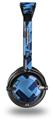 Retro Houndstooth Blue Decal Style Skin fits Skullcandy Lowrider Headphones (HEADPHONES  SOLD SEPARATELY)