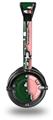 Ripped Colors Green Pink Decal Style Skin fits Skullcandy Lowrider Headphones (HEADPHONES  SOLD SEPARATELY)