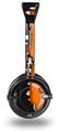 Ripped Colors Black Orange Decal Style Skin fits Skullcandy Lowrider Headphones (HEADPHONES  SOLD SEPARATELY)