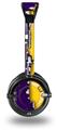 Ripped Colors Purple Yellow Decal Style Skin fits Skullcandy Lowrider Headphones (HEADPHONES  SOLD SEPARATELY)