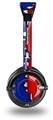 Ripped Colors Blue Red Decal Style Skin fits Skullcandy Lowrider Headphones (HEADPHONES  SOLD SEPARATELY)