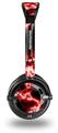 Electrify Red Decal Style Skin fits Skullcandy Lowrider Headphones (HEADPHONES  SOLD SEPARATELY)