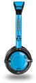 Solid Color Blue Neon Decal Style Skin fits Skullcandy Lowrider Headphones (HEADPHONES SOLD SEPARATELY)