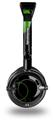 Lots of Dots Green on Black Decal Style Skin fits Skullcandy Lowrider Headphones (HEADPHONES  SOLD SEPARATELY)