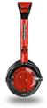 Stardust Red Decal Style Skin fits Skullcandy Lowrider Headphones (HEADPHONES  SOLD SEPARATELY)