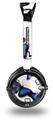 Butterflies Blue Decal Style Skin fits Skullcandy Lowrider Headphones (HEADPHONES  SOLD SEPARATELY)