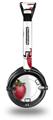 Strawberries on White Decal Style Skin fits Skullcandy Lowrider Headphones (HEADPHONES  SOLD SEPARATELY)