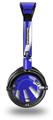 Rising Sun Japanese Flag Blue Decal Style Skin fits Skullcandy Lowrider Headphones (HEADPHONES  SOLD SEPARATELY)