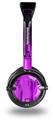 Fire Purple Decal Style Skin fits Skullcandy Lowrider Headphones (HEADPHONES  SOLD SEPARATELY)