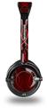 Abstract 01 Red Decal Style Skin fits Skullcandy Lowrider Headphones (HEADPHONES  SOLD SEPARATELY)
