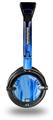 Fire Blue Decal Style Skin fits Skullcandy Lowrider Headphones (HEADPHONES  SOLD SEPARATELY)