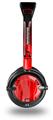 Fire Red Decal Style Skin fits Skullcandy Lowrider Headphones (HEADPHONES  SOLD SEPARATELY)