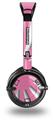 Rising Sun Japanese Flag Pink Decal Style Skin fits Skullcandy Lowrider Headphones (HEADPHONES  SOLD SEPARATELY)