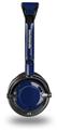 Solids Collection Navy Blue Decal Style Skin fits Skullcandy Lowrider Headphones (HEADPHONES  SOLD SEPARATELY)
