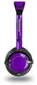 Solids Collection Purple Decal Style Skin fits Skullcandy Lowrider Headphones (HEADPHONES  SOLD SEPARATELY)