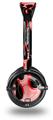 Metal Flames Red Decal Style Skin fits Skullcandy Lowrider Headphones (HEADPHONES  SOLD SEPARATELY)