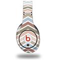 WraptorSkinz Skin Decal Wrap compatible with Original Beats Studio Headphones Zig Zag Colors 03 Skin Only (HEADPHONES NOT INCLUDED)