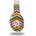 WraptorSkinz Skin Decal Wrap compatible with Original Beats Studio Headphones Zig Zag Colors 01 Skin Only (HEADPHONES NOT INCLUDED)