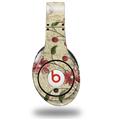 WraptorSkinz Skin Decal Wrap compatible with Original Beats Studio Headphones Flowers and Berries Red Skin Only (HEADPHONES NOT INCLUDED)